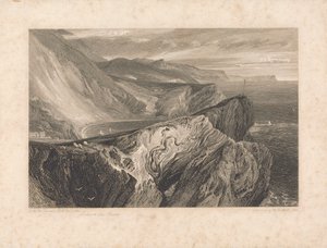 Lulworth Cove, Dorset tekijältä William Bernard Cooke