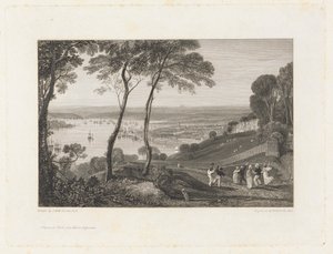 Plymouth Dock, Mount Edgecumbelta tekijältä William Bernard Cooke