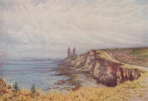 The Cliffs at Reculver, 1910 tekijältä William Biscombe Gardner