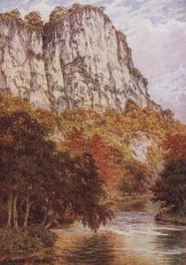 High Tor, Matlock (väri litho)