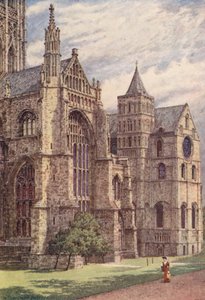 Katedraalin eteläpuoli, Canterbury (värilitro) tekijältä William Biscombe Gardner