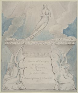 "The Grave" -nimikesivu tekijältä William Blake