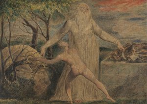 Abraham ja Iisak tekijältä William Blake