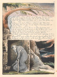 Amerikka. Profetia, laatta 14, Niin hän huusi..... tekijältä William Blake