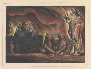 Luvun 3 nimiökuva (taulu 51) tekijältä William Blake