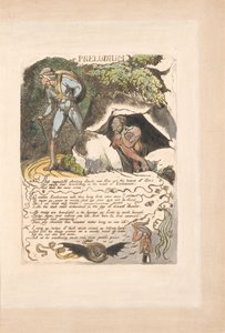 Eurooppa. Profetia, laatta 3, Preludium. tekijältä William Blake