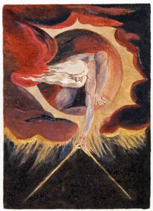 Kuvitus teoksesta "Europe: a Prophecy", Lambeth tekijältä William Blake