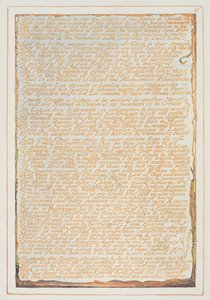 "Uuneihin...", levy 10 Jerusalemista tekijältä William Blake