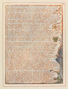 Jerusalem, levy 13, ja se Eden.... suuntaan. tekijältä William Blake