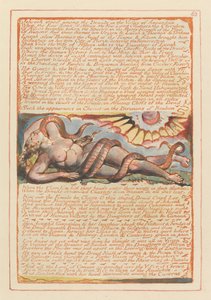 Jerusalem, levy 63, Jehova seisoi druidien keskellä ... tekijältä William Blake