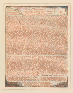 Jerusalem, laatta 77, kristityille..... tekijältä William Blake