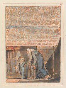 Jerusalem, Plate 84, Highgates heights & Hampstead.... tekijältä William Blake