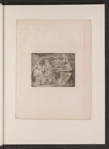 Jobia nuhtivat ystävänsä, 1825. tekijältä William Blake