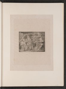 Jobia nuhtivat ystävänsä, 1825. tekijältä William Blake