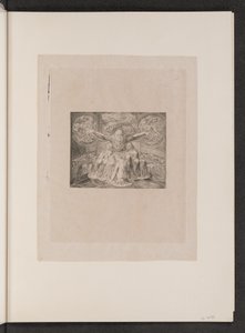 Job ja hänen tyttärensä, 1825. tekijältä William Blake