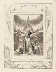 Jobin uhri, 1825. tekijältä William Blake