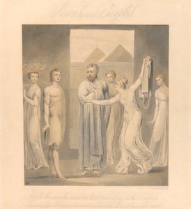 Joosefin ja Potifarin vaimo tekijältä William Blake