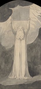 Mooses vastaanottaa lain tekijältä William Blake