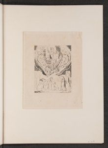 Saatana lähtee Herran läsnäolosta, 1825. tekijältä William Blake