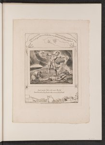 Saatana lyö työtä kiehuen tekijältä William Blake