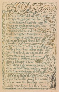 Songs of Innocence and of Experience, levy 14, "Laughing Song" (Bentley 15) tekijältä William Blake