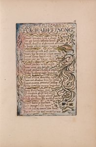 Songs of Innocence and of Experience, Plate 16, A Cradle Song (Bentley 16) tekijältä William Blake