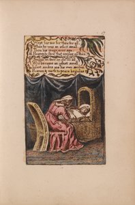 Songs of Innocence and of Experience, Plate 17, A Cradle Song (Bentley 17) tekijältä William Blake