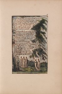 Viattomuuden ja kokemuksen lauluja, levy 19, yö (Bentley 21) tekijältä William Blake