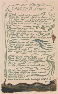 Songs of Innocence and of Experience, levy 35, "Earth