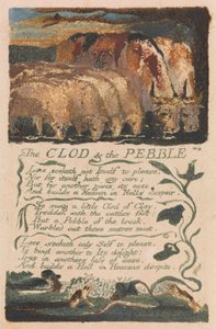 Songs of Innocence and of Experience, levy 36, "The Clod and the Pebble" (Bentley 32) tekijältä William Blake