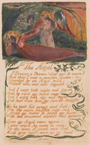 Songs of Innocence and of Experience, levy 40, "The Angel" (Bentley 41) tekijältä William Blake