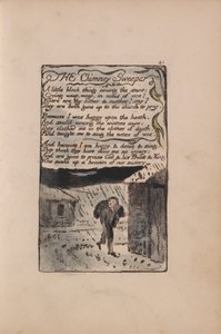 Viattomuuden ja kokemuksen lauluja, levy 41, savupiippu (Bentley 37) tekijältä William Blake