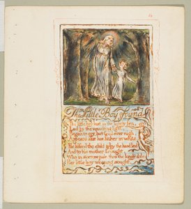 Songs of Innocence and Experience: The Little Boy Found, n. 1825. tekijältä William Blake