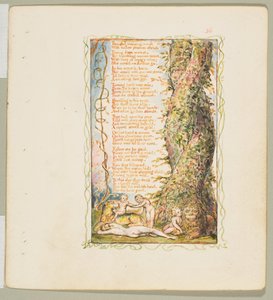 Songs of Innocence and of Experience: The Little Girl Löytyi toinen levy, n. 1825. tekijältä William Blake