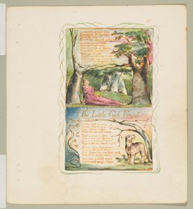Songs of Innoence and Experience: The Little Girl Lost The Little Girl Found, n. 1825. tekijältä William Blake