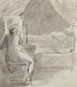 Kuoleman sänky (etusivu) tekijältä William Blake