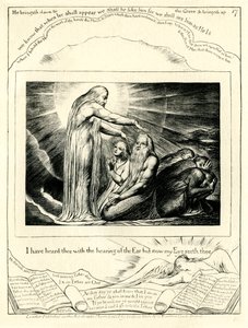 Jobin kirja 42:5 tekijältä William Blake