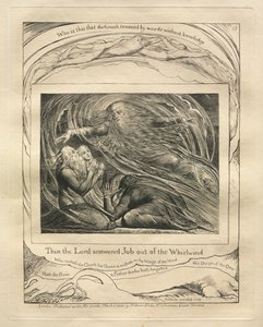Jobin kirja: Pl. 13, Silloin Herra vastasi Jobille pyörteestä tekijältä William Blake