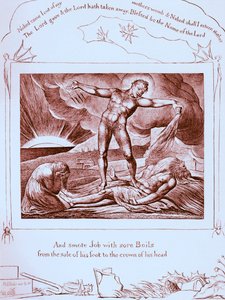 William Blaken Job-kuvitukset tekijältä William Blake
