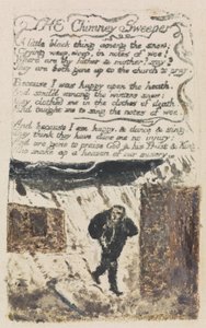 "The Chimney Sweeper", levy 45 kappaleesta "Songs of Experience" tekijältä William Blake