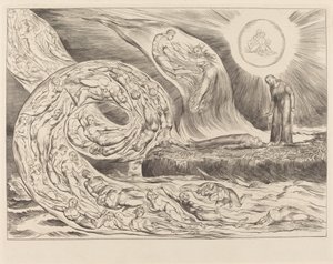 Kiihkeiden ympyrä: Paolo ja Francesca tekijältä William Blake