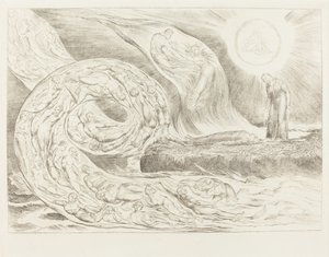 Himoisten ympyrä: Paolo ja Francesca, 1827. tekijältä William Blake