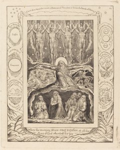 Luominen, 1825. tekijältä William Blake