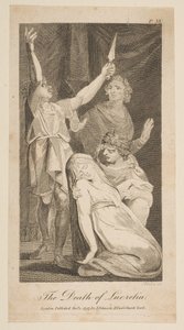 Lucretian kuolema, Allensin uusi ja puolueeton Rooman historia, 1797. tekijältä William Blake