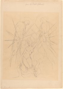Enkelien laskeutuminen yhdelle ihmisten tyttärestä tekijältä William Blake