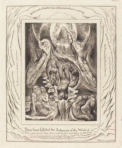 Saatanan lankeemus, 1825. tekijältä William Blake