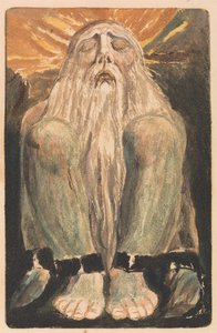 Urizenin ensimmäinen kirja, levy 12 (Bentley 22) tekijältä William Blake