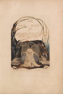 Urizenin ensimmäinen kirja, levy 1 tekijältä William Blake