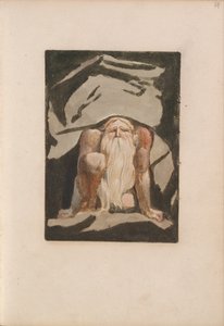 Urizenin ensimmäinen kirja, levy 23 (Bentley 9) tekijältä William Blake