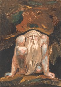 Urizenin ensimmäinen kirja, levy 8 (Bentley 9) tekijältä William Blake